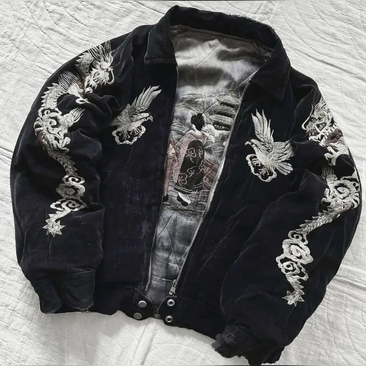 Dragon Spirit Bomber Jacket