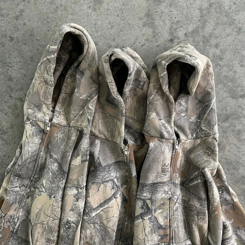 Camo Comfort Zip Hoodie